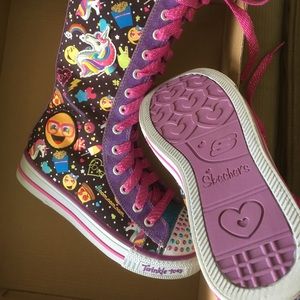 Girls Sketchers High Tops
